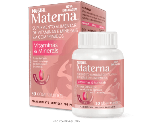 Materna® Vitaminas & Minerais Materna® Vitaminas & Minerais